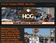 Tablet Screenshot of newbernhog.com